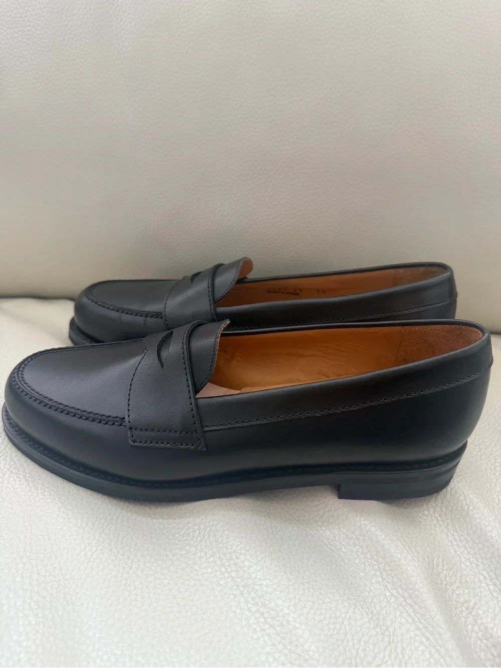 MORJAS The Ivy loafer  Black Sz 8.5 Moccasin Rubber Sole $420 Slipper
